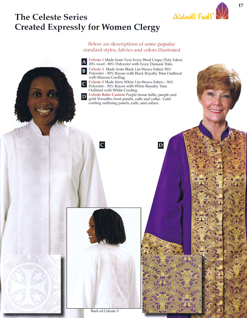 Women's Clergy Gowns | Abbott Hall