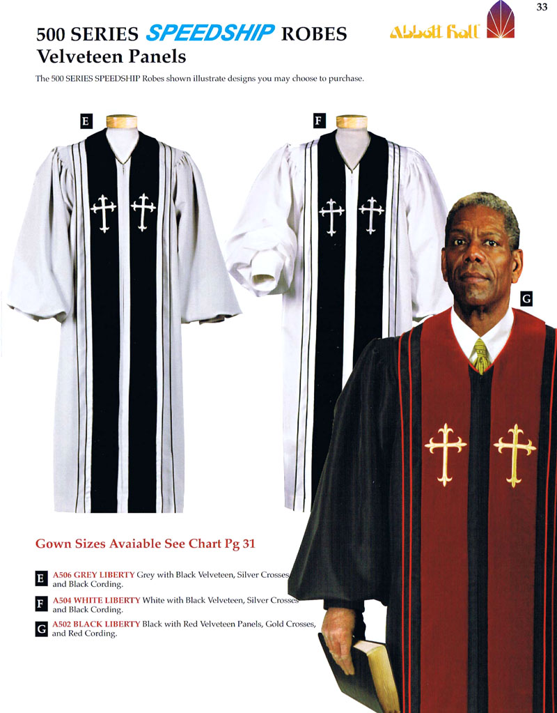 Clergy Gowns | Abbott Hall