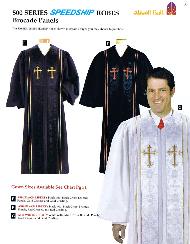 Clergy Gowns | Abbott Hall