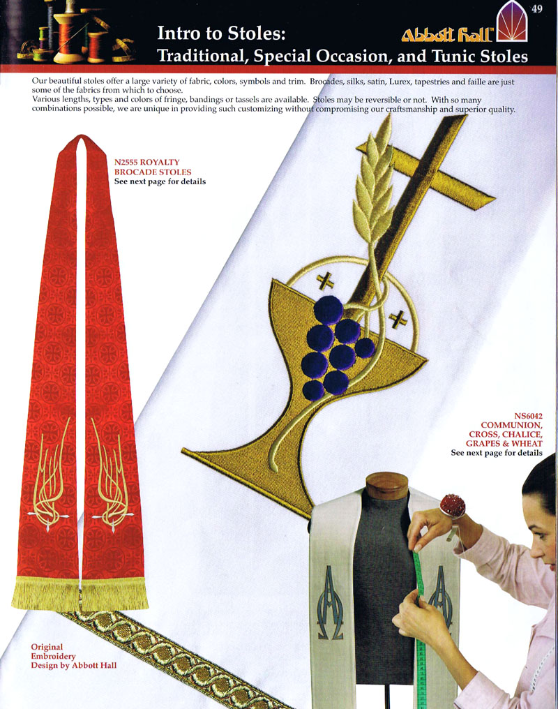 Clergy Stoles | Abbott Hall